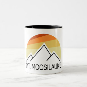 Mount Moosilauke New Hampshire Retro Two-Tone Coffee Mug