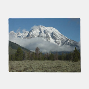 Mount Moran and Clouds at Grand Teton Doormat