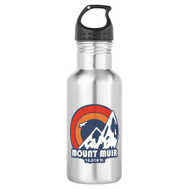 Mount Muir California Sun Eagle 532 Ml Water Bottle (Front)