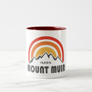 Mount Muir California Two-Tone Coffee Mug