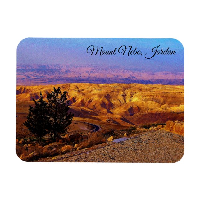 Mount Nebo, Jordan Magnet (Horizontal)