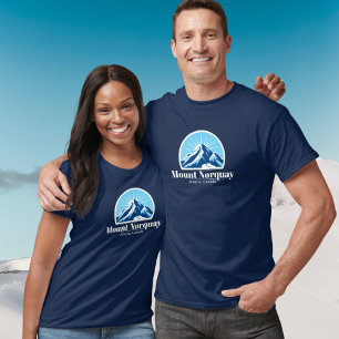 Mount Norquay Alberta ski resort souvenir gift T-Shirt