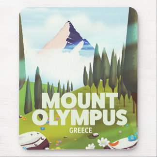 Mount Olympus Greece Mouse Pad