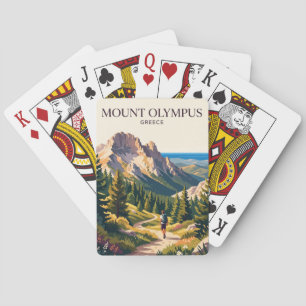 Mount Olympus Greece Playing Cards