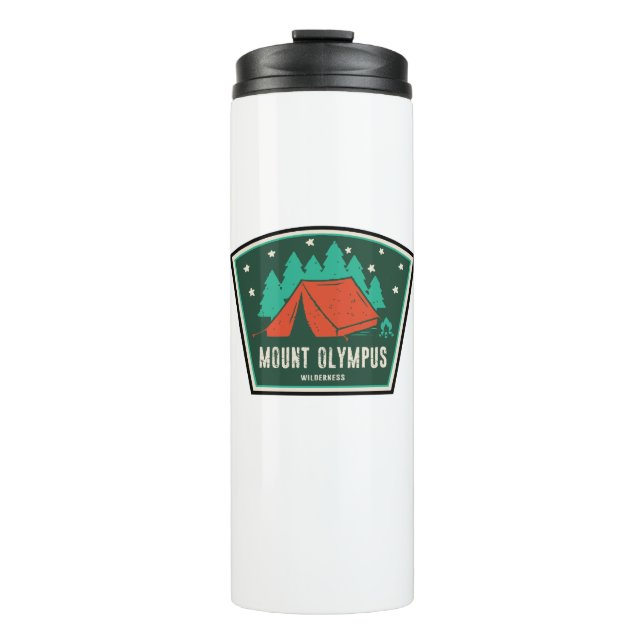 Mount Olympus Wilderness Utah Camping Thermal Tumbler (Front)