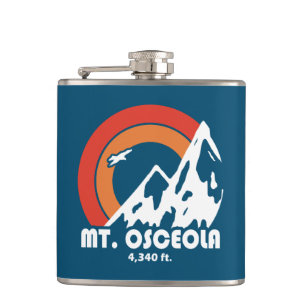 Mount Osceola New Hampshire Sun Eagle Hip Flask