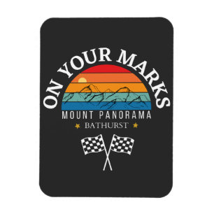 mount panorama Bathurst Australia motor racing Magnet