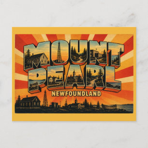 Mount Pearl Newfoundland City of Legends Postcard