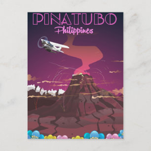 Mount Pinatubo, Philippines Postcard