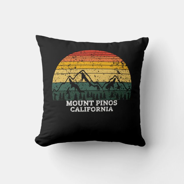 Mount pinos California Cushion (Front)