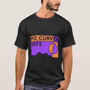 Mount Piz Curvér Mountain Biking Hike Swiss Hiking T-Shirt