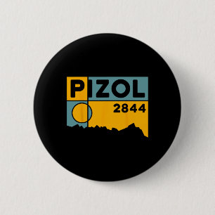 Mount Pizol Five Lakes Hike Mountain Biking Hiking 6 Cm Round Badge