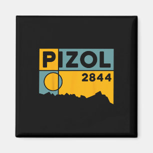 Mount Pizol Five Lakes Hike Mountain Biking Hiking Magnet