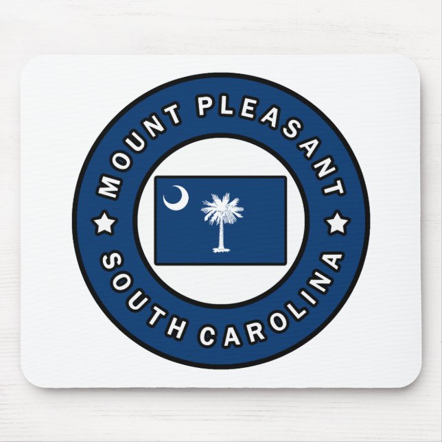 Mount Pleasant South Carolina Mouse Pad (Front)