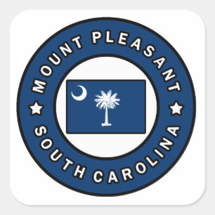 Mount Pleasant South Carolina Square Sticker
