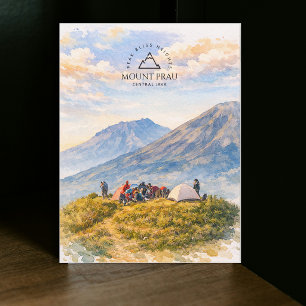 Mount Prau, Central Java Adventure Travel Postcard