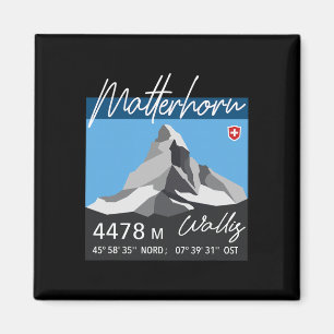 Mount Problemhorn Switzerland Hike Climb Hiking Sk Magnet