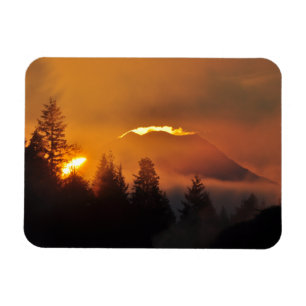 Mount Rainier at Sunrise Magnet