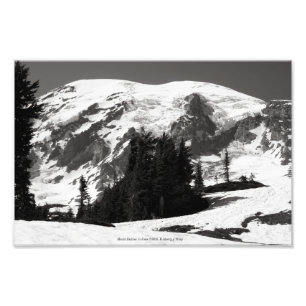 Mount Rainier in June Photo Print