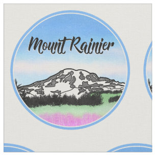 Mount Rainier Jackson Hole Fabric