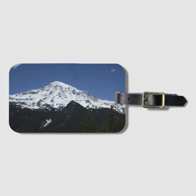 Mount Rainier Luggage Tag/ Card Slot Luggage Tag (Front Horizontal)