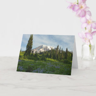 Mount Rainier Morning Light Card