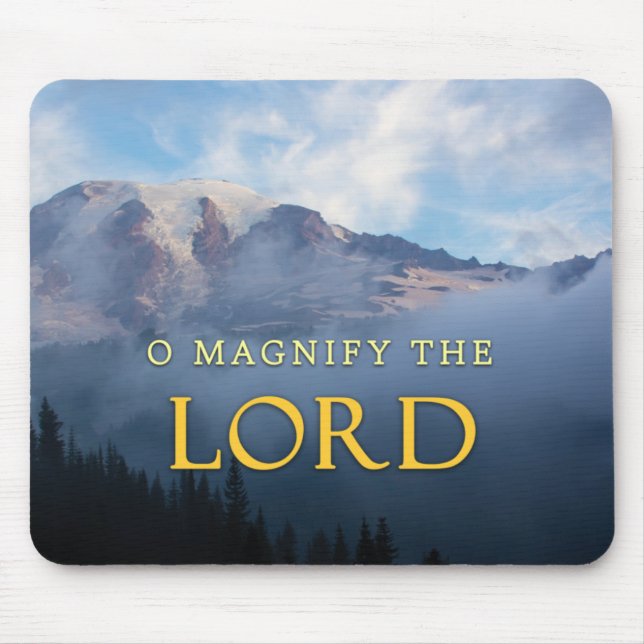 Mount Rainier Mousepad (Front)