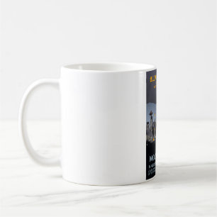 Mount Rainier National Park - Blow Baby Blow! Coffee Mug