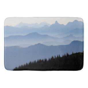Mount Rainier National Park   Cascade Mountains Bath Mat