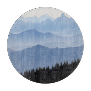 Mount Rainier National Park Cascade Mountains Cutting Board