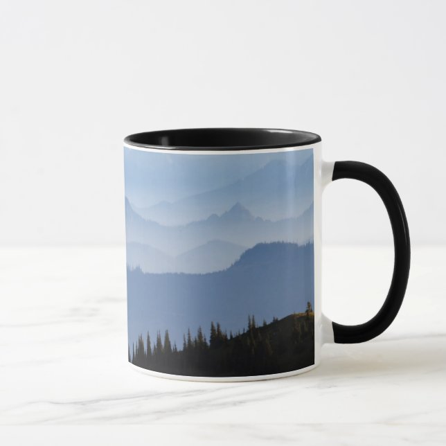 Mount Rainier National Park | Cascade Mountains Mug (Right)