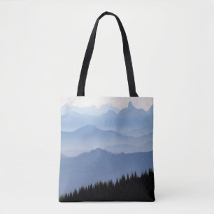 Mount Rainier National Park Cascade Mountains Tote Bag