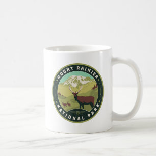Mount Rainier National Park Coffee Mug