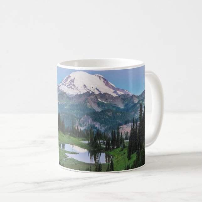 Mount Rainier National Park Coffee Mug (Front Right)