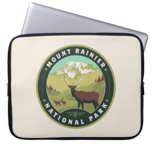 Mount Rainier National Park Laptop Sleeve