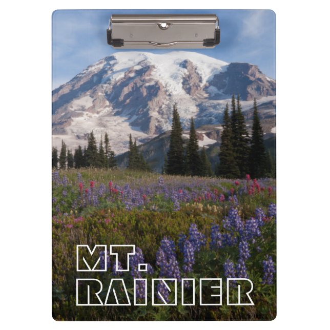Mount Rainier National Park, Mount Rainier 3 Clipboard (Front)