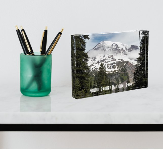 Mount Rainier National Park Photo Block (In Situ)
