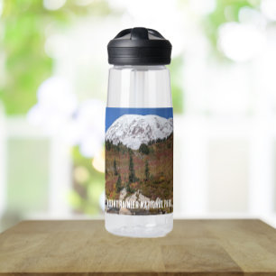 Mount Rainier National Park Scenery Water Bottle