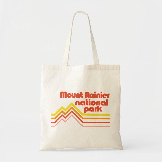 Mount Rainier,National Park Tote Bag (Front)