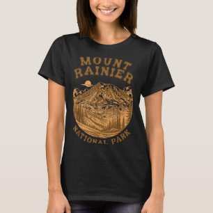Mount Rainier National Park Travelling Nature Love T-Shirt