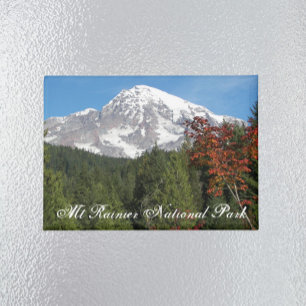 Mount Rainier National Park View Magnet