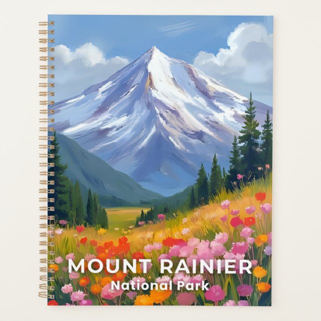 Mount Rainier National Park | Washington Travel Planner (Front)