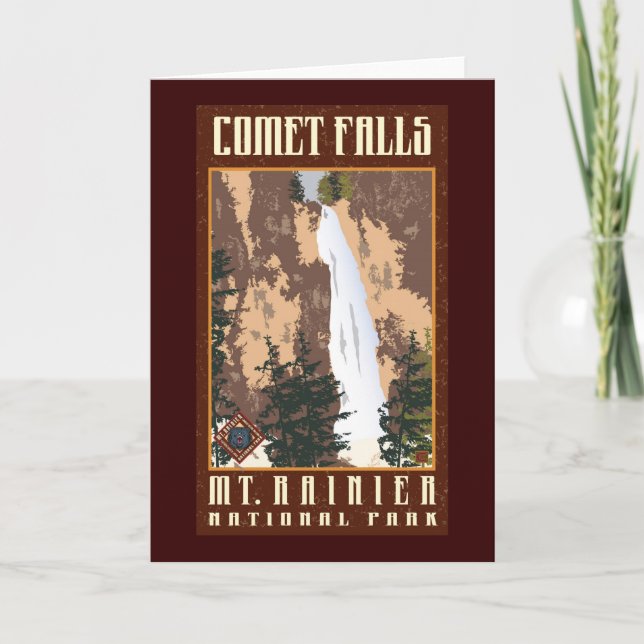 Mount Rainier Nat'l Park-Card Card (Front)