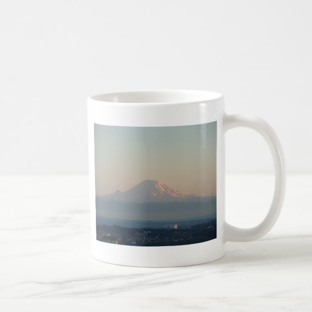 Mount Rainier Photograph  Coffee Mug (Right)