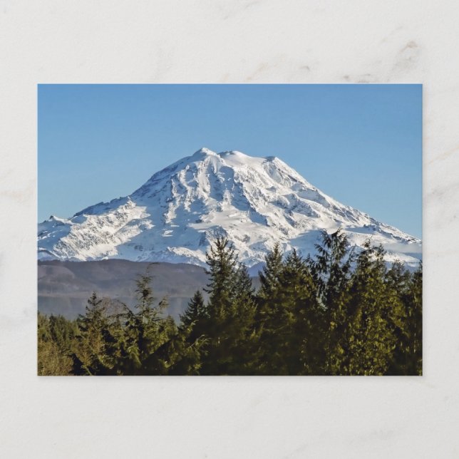 Mount Rainier Postcard (Front)