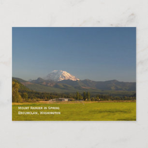 Mount Rainier Postcard