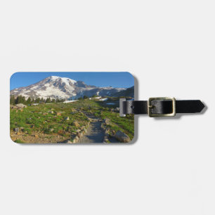 Mount Rainier Skyline Trail View Luggage Tag