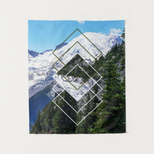 Mount Rainier Small Tapestry