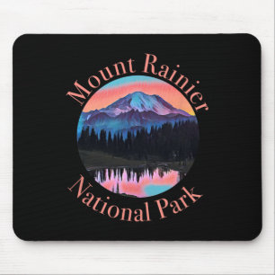 Mount Rainier Tacoma Tahoma Seattle Road Trip Hiki Mouse Pad