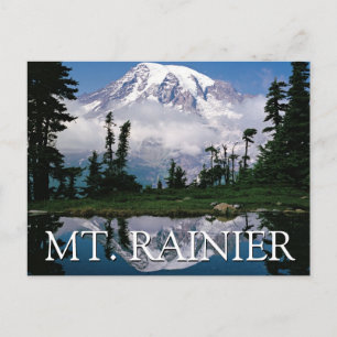 Mount Rainier   Thank You Postcard